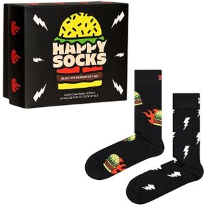 Happy Socks - 2-Pack Blast Off Burger Socks Gift Set - 41-46