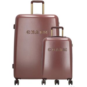 Charm London Travel Koffer Set Bordeaux