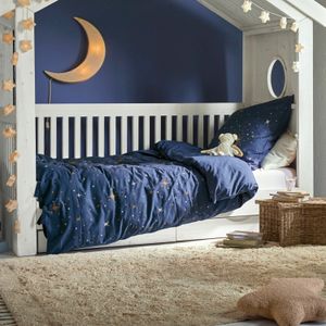Beddengoed - Starwhisper - Diepblauw - Katoen