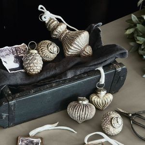 Kerstversiering set van 6 Ménoire