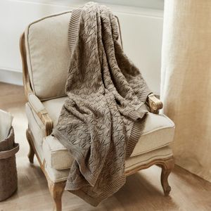 Deken - Grijs - Katoen