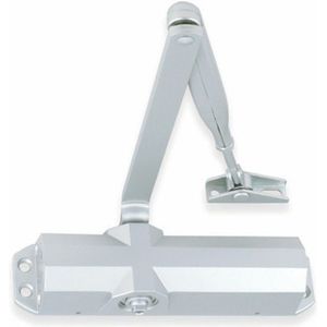 DEURDRANGER INCLUSIEF SCHAARARM C68V ZILVER