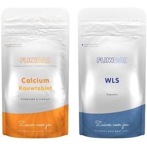 Voordeelpakket WLS Capsule en Calcium Kwartaalpakket (Vitaminen en mineralen voor na een maagverkleining) - 1 Item - Flinndal