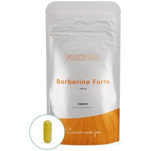 Berberine Forte 30 capsules (Voor een betere bloedsuikerspiegel) - 30 Capsules - Flinndal