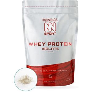 Whey Protein Isolate (NZVT gekeurd) 3 verpakkingen (2250 gram) met herhaalgemak (100% Wei Isolaat - 93% eiwit op basis van droge stof) - 90 Shakes - Flinndal