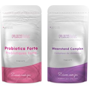 Voordeelpakket Weerstand Plus Kwartaalpakket (Voor een optimale weerstand. Met probiotica) - 1 Item - Flinndal
