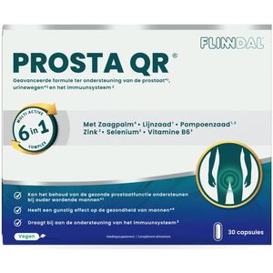 Prosta QR ® 90 capsules (Goed voor de normale functie van de prostaat en blaas van de man*.) - 90 Capsules - Flinndal