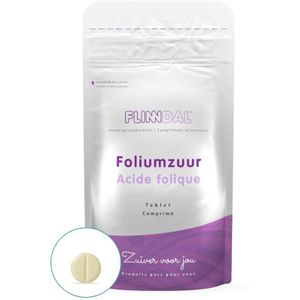 Foliumzuur (B11) 90 tabletten met herhaalgemak (Voor ontwikkeling van het ongeboren kind) - 90 Tabletten - Flinndal