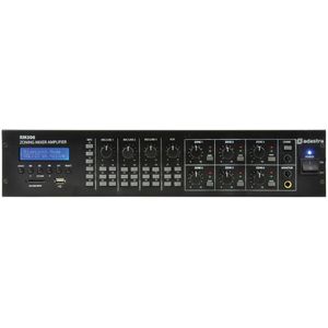 Adastra RM406 100v 6 zone versterker met BT/USB/SD/FM radio 6x 40W