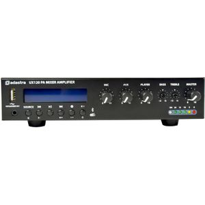 B-Stock Adastra UX120 Compacte 100V Versterker 120 Watt met BT en DAB+