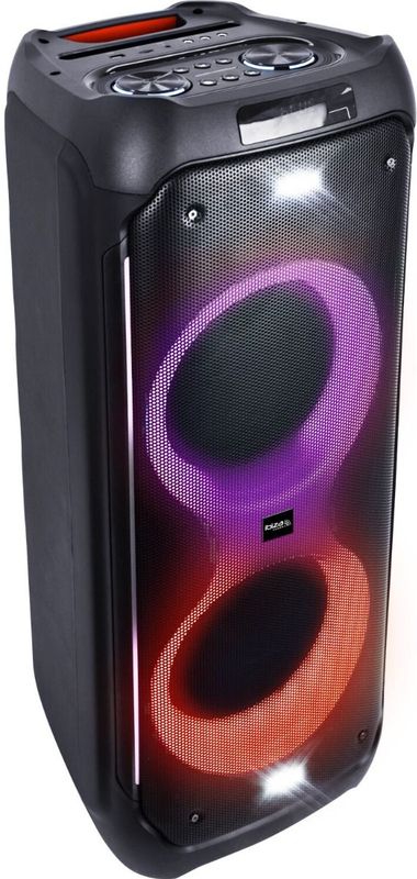 Ibiza - COLUMBA1200 - Luidspreker - Oplaadbare Batterij - Bluetooth - Veelkleurige LED