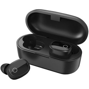 AV:Link Sound Shells Zwart draadloze bluetooth oordopjes met oplader