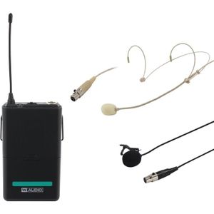 W-Audio MIC80C reserve beltpack kit voor RM ontvanger