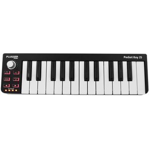 Plugger - Studio Pocket Key 25 - Midi Controller - 25 Toetsen - USB