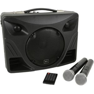Qtx DELTA-50 draagbare Bluetooth Luidspreker USB/SD/FM radio