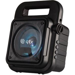 QTX EFFECT portable Stand-Alone Bluetooth Sound Box USB/FM/AUX en verlichting