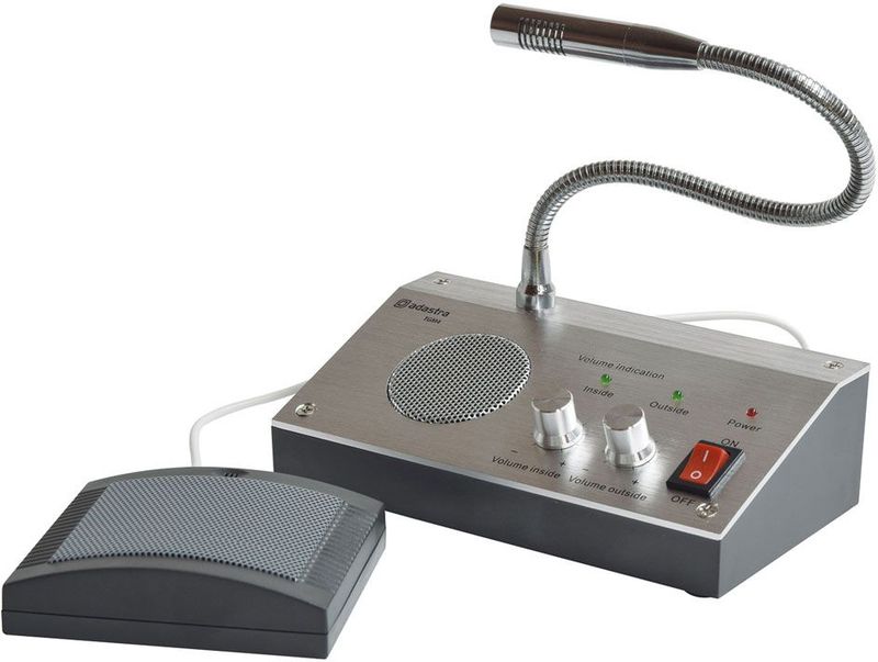 Adastra TGM4 - Praat Door Glas Raam - Toonbankintercom - Loketmicrofoon