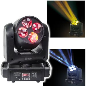 Ibiza Light BEE40-LED bee effect Led movinghead 4x 10W DMX