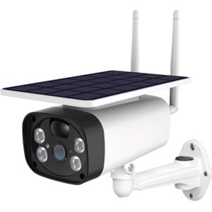 Mercury Buiten WiFi zonne-beveiligingscamera met LED's