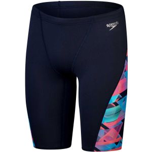 Speedo - Allover Digital V Cut Jammer - Badpak - Blauw Roze