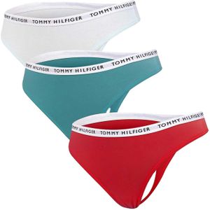 Tommy Hilfiger - 3p Strings - Stretch Cotton - 0XS