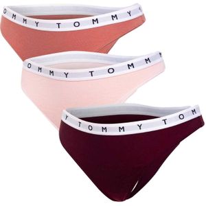 Tommy Hilfiger - 3p String - Stretch Cotton - 0R5