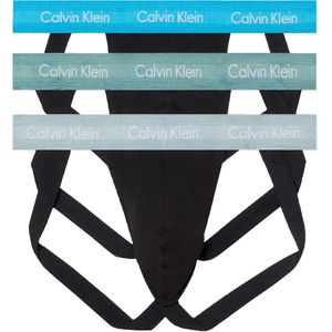 Calvin Klein - Cotton Stretch - Jockstrap - Zwart - 3-pack