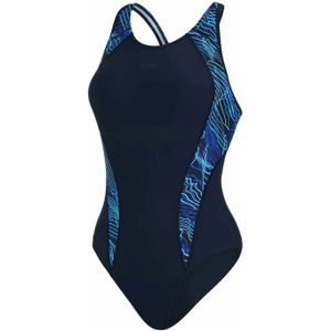 Speedo - E10 Laneback - Badpak - Marine - Blauw