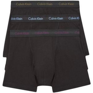 Calvin Klein - 3p Trunk - Cotton Stretch - WHD