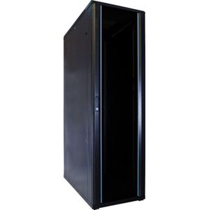 DSIT 42U serverkast met glazen deur 600x1200x2000mm (BxDxH) - serverbehuizing - serverrack - 19 inch