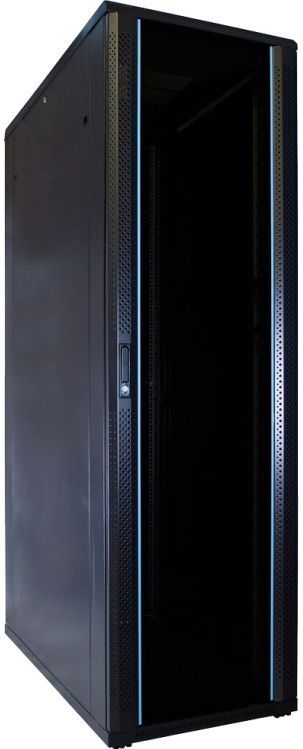 DSIT 42U serverkast met glazen deur 600x1200x2000mm (BxDxH) - serverbehuizing - serverrack - 19 inch