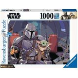 Ravensburger Star Wars: The Mandalorian puzzel 1000 stukjes