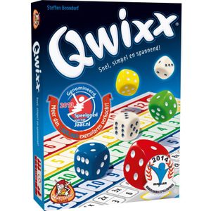 White Goblin Games Qwixx - Dobbel mee en laat je aansteken door de QWIXX-koorts! Geschikt voor 2-5 spelers vanaf 8 jaar