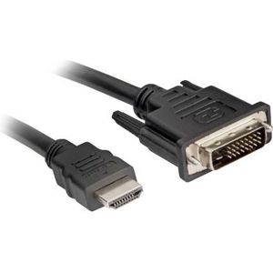 Sharkoon HDMI > DVI-D adapter 5 meter, Dual-Link