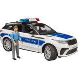 bruder Range Rover Velar politievoertuig met politieagent en licht en geluid modelvoertuig 02890