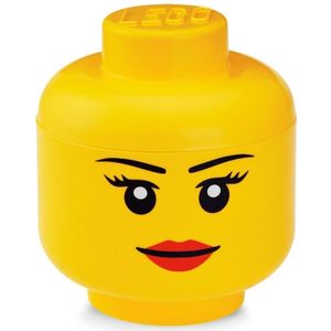 Room Copenhagen LEGO opberghoofd Girl opbergdoos maat L