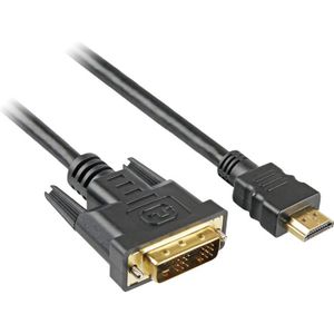 Sharkoon HDMI > DVI-D adapter 3 meter, Single-Link