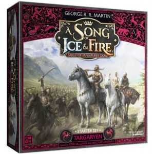 Asmodee A Song of Ice & Fire: Targaryen Starter set dobbelspel Engels, 2 spelers, 45 - 60 minuten, Vanaf 14 jaar