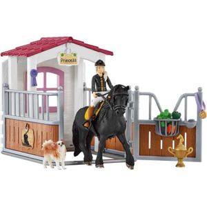 Schleich Horse Club - Paardenstal met Tori & Princess speelfiguur 42437