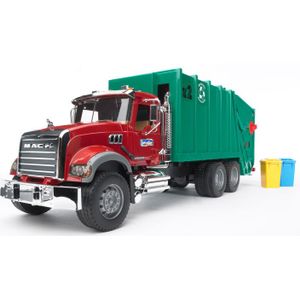 bruder MACK Granite vuilniswagen modelvoertuig 02812