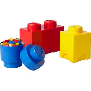 Room Copenhagen LEGO Storage Multi pack kleurrijk opbergdoos 3 stuks