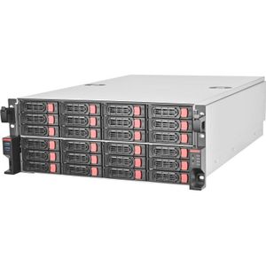SilverStone RM43-324-RS - Rack Behuizing - 4U - 24 Hot-Swappable Schijfsleuven