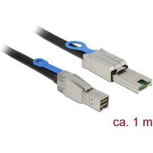 DeLOCK Mini SAS HD SFF-8644 > Mini SAS SFF-8088 adapter 1 meter