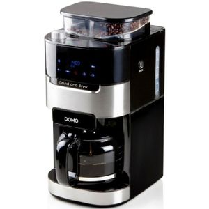 Domo Coffeem. DO721K bk/sr - Filterkoffiezetapparaat - Zwart