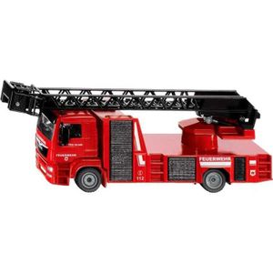SIKU Super - MAN brandweer ladderwagen modelvoertuig Schaal 1:50