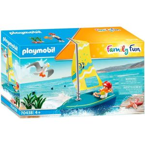 PLAYMOBIL Family Fun Zeilbootje - 70438