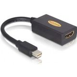 DeLOCK Mini DisplayPort 1.1 > HDMI adapter 12,7 centimeter