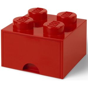 Opbergbox LEGO Brick 4 Rood 22