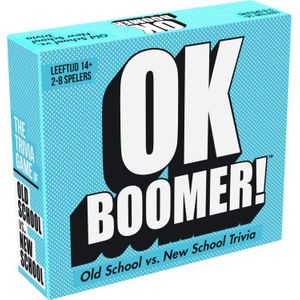 OK Boomer - Gezelschapsspel voor generatiekennis - Geschikt voor 14+ - 2-8 spelers