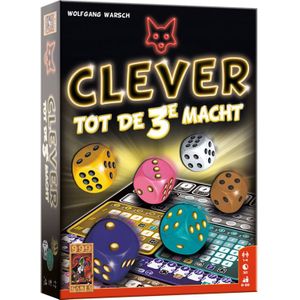 999 Games Clever tot de 3e Macht - Dobbel en vul je dobbelstenen slim in - Geschikt voor 1-4 spelers vanaf 8 jaar